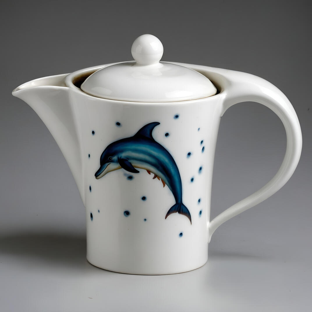 Modern Porcelain Tea Pot