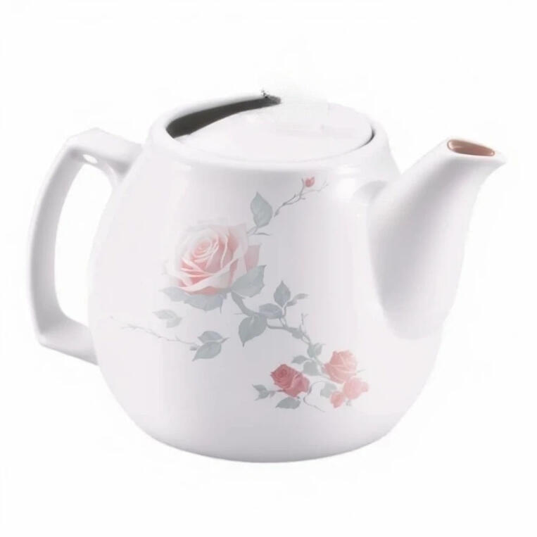 Azure Bay Resort Printed Teapot